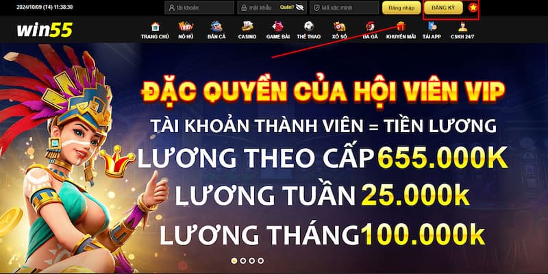 Hướng dẫn đăng ký win55 trên điện thoại và PC